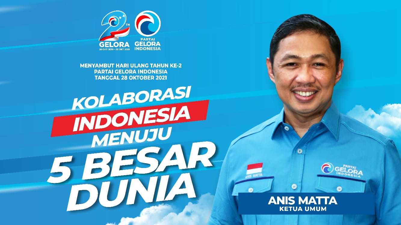 Puncak HUT ke-2 Partai Gelora Indonesia